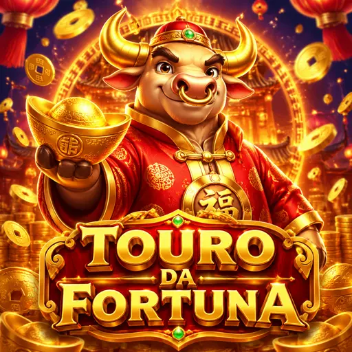 Cartão do jogo Fortune Ox com boi dourado